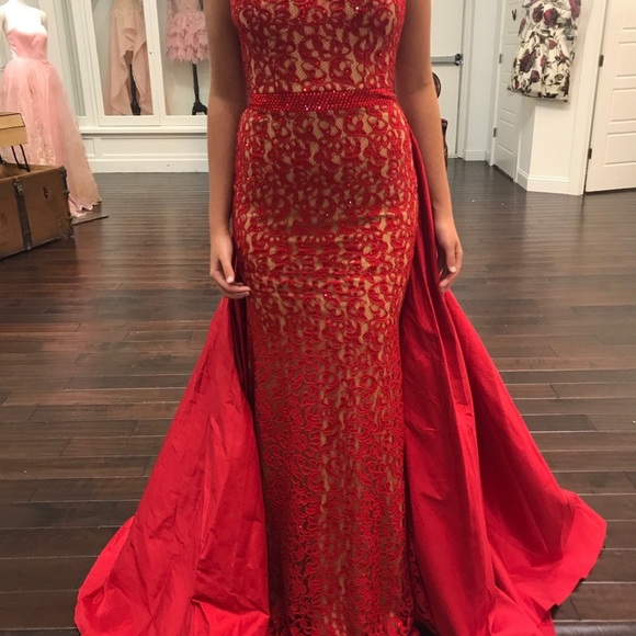 Jovani 35052 custom prom dress formal size 2 - Picture 2 of 5